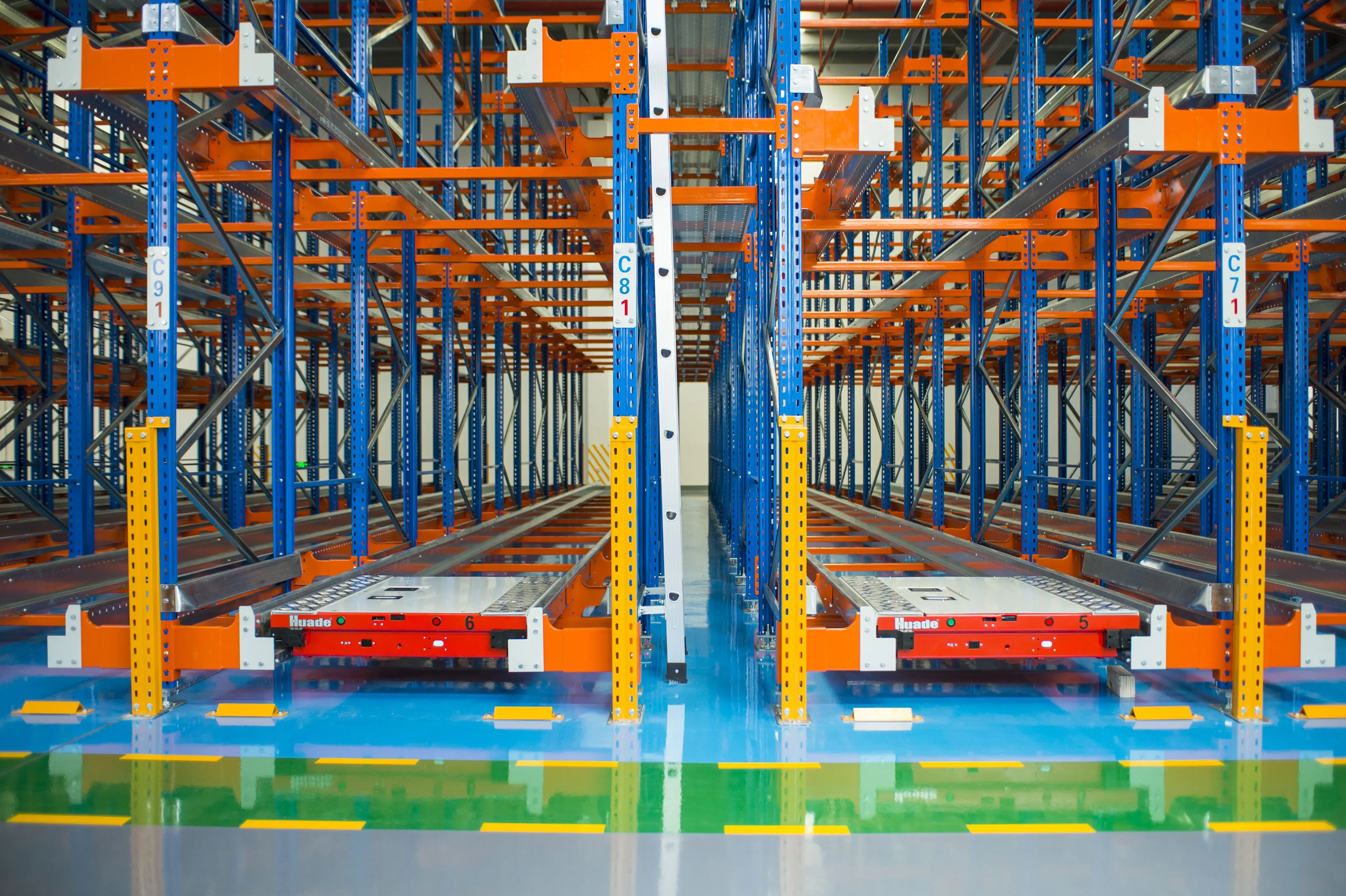 Radio Shuttle Pallet Racks / Racking Systems